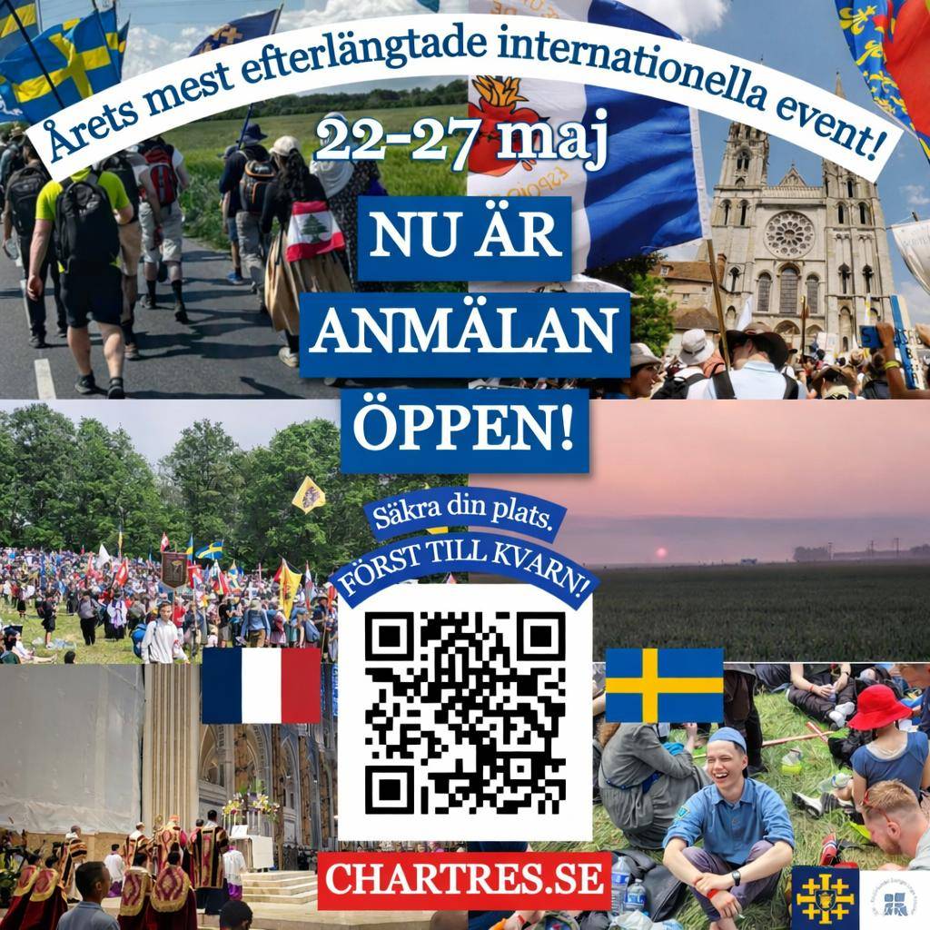 Välkommen till Chartres 2026!